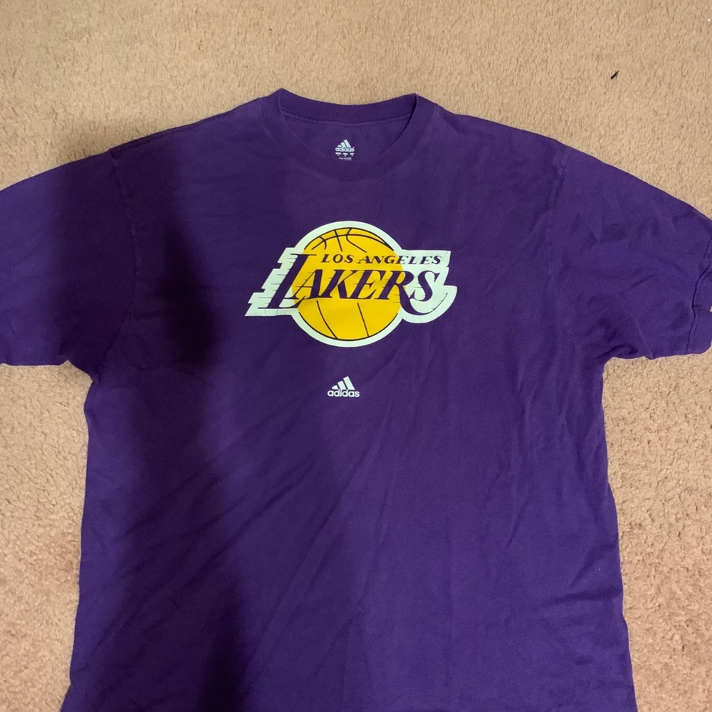 La Lakers Adidas t shirt